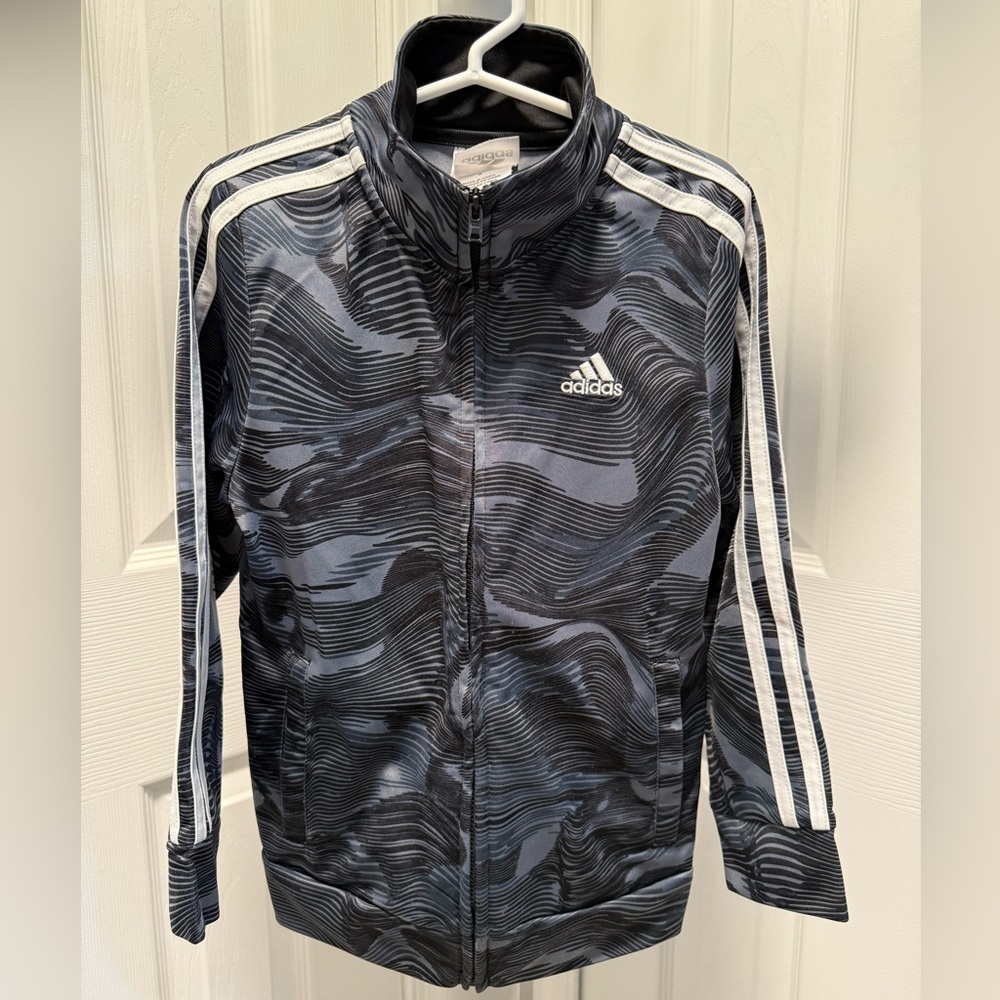 Boys Adidas Track Jacket Size 6